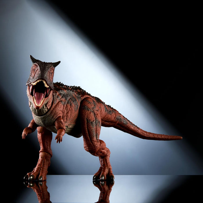 Jurassic World Hammond Collection Fallen Kingdom Carnotaurus Dinosaur Action Figure, Large Species Premium Articulated Figure, HTK44