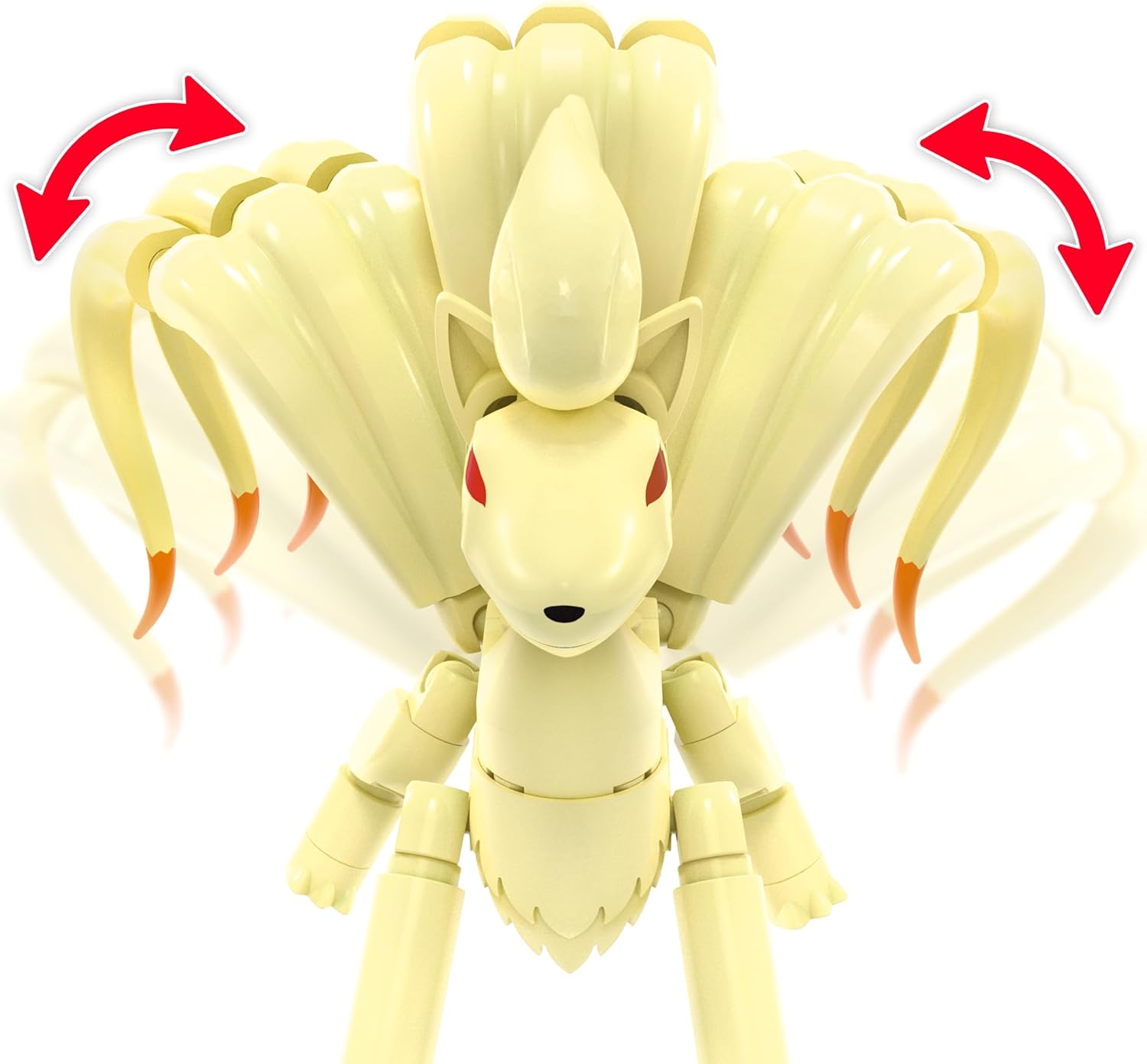 MEGA Pokémon Evolución de Vulpix Pack 2 Figuras (Vulpix y Ninetales) 145 Bloques de construcción, Juguete +7 años (Mattel HTH79