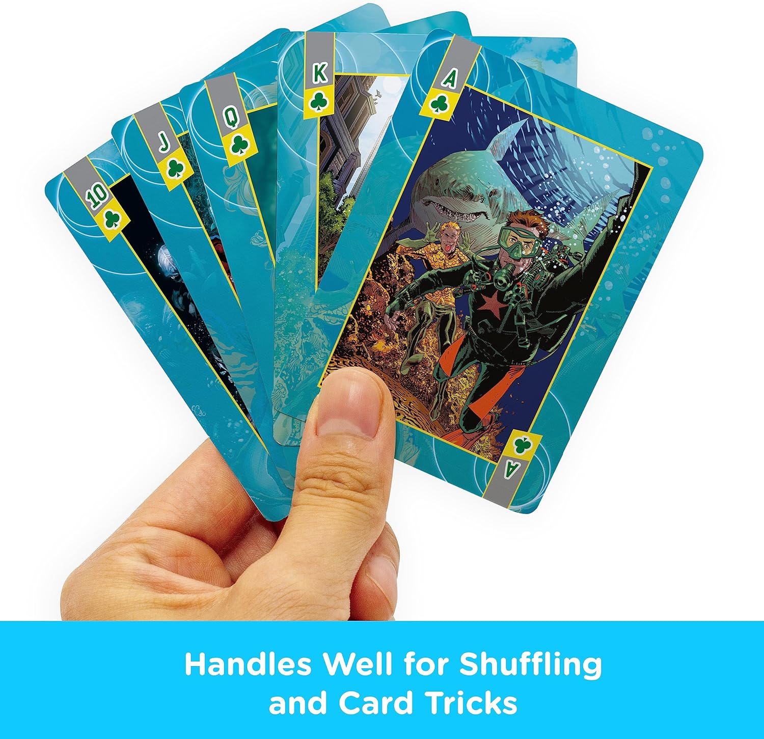 AQUARIUS DC Comics Aquaman Set Of Playing Cards + Jokers