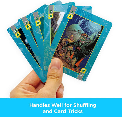 AQUARIUS DC Comics Aquaman Set Of Playing Cards + Jokers