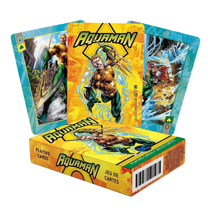 AQUARIUS DC Comics Aquaman Set Of Playing Cards + Jokers