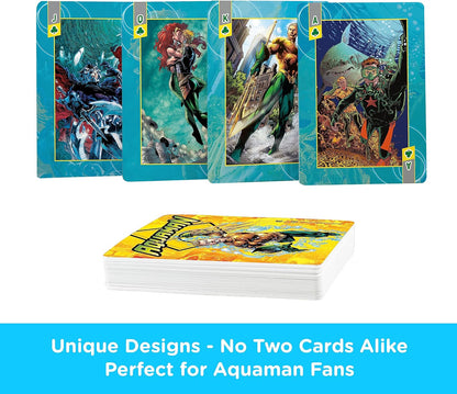AQUARIUS DC Comics Aquaman Set Of Playing Cards + Jokers