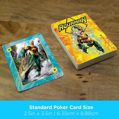 AQUARIUS DC Comics Aquaman Set Of Playing Cards + Jokers