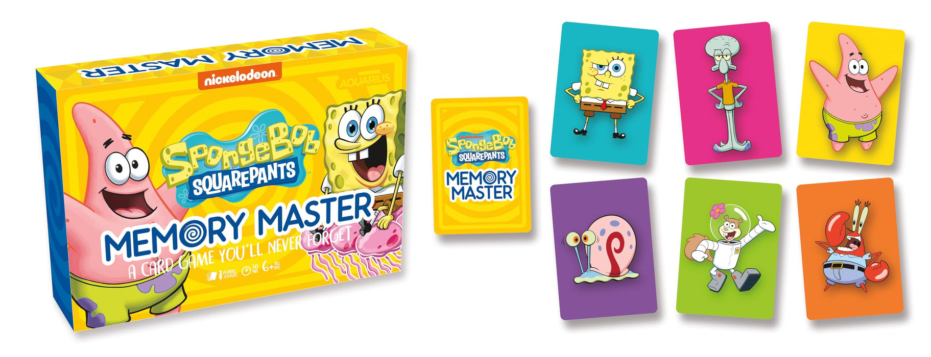 Aquarius - SpongeBob SquarePants Memory Master Card Game