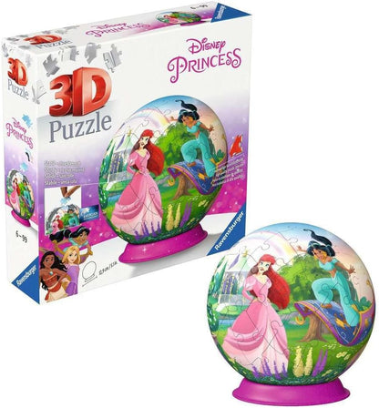 Ravensburger Disney Princess 3D Jigsaw Puzzle for Adults and Kids Age 6 Years Up - 72 Pieces - No Glue Required - 2024