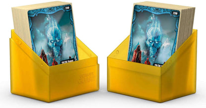 Ultimate Guard UGD010682 Boulder Deck Case 80+ Standard Size Box, Amber