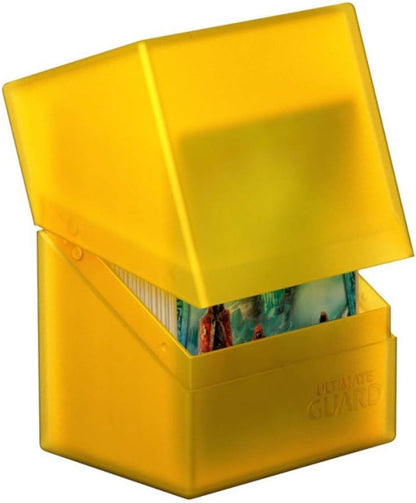 Ultimate Guard UGD010682 Boulder Deck Case 80+ Standard Size Box, Amber