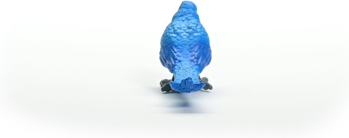 schleich 14859 WILD LIFE Hyazinth Macaw Figurine for ages 3+, Black