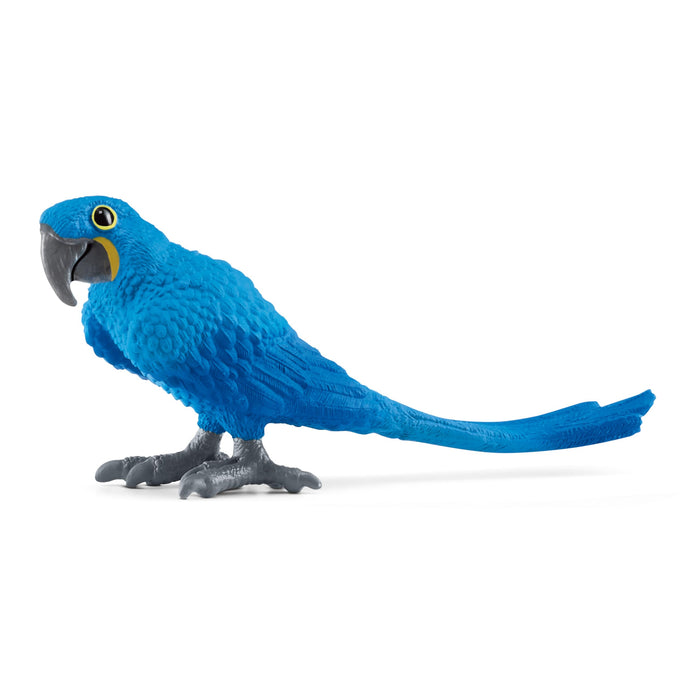 schleich 14859 WILD LIFE Hyazinth Macaw Figurine for ages 3+, Black