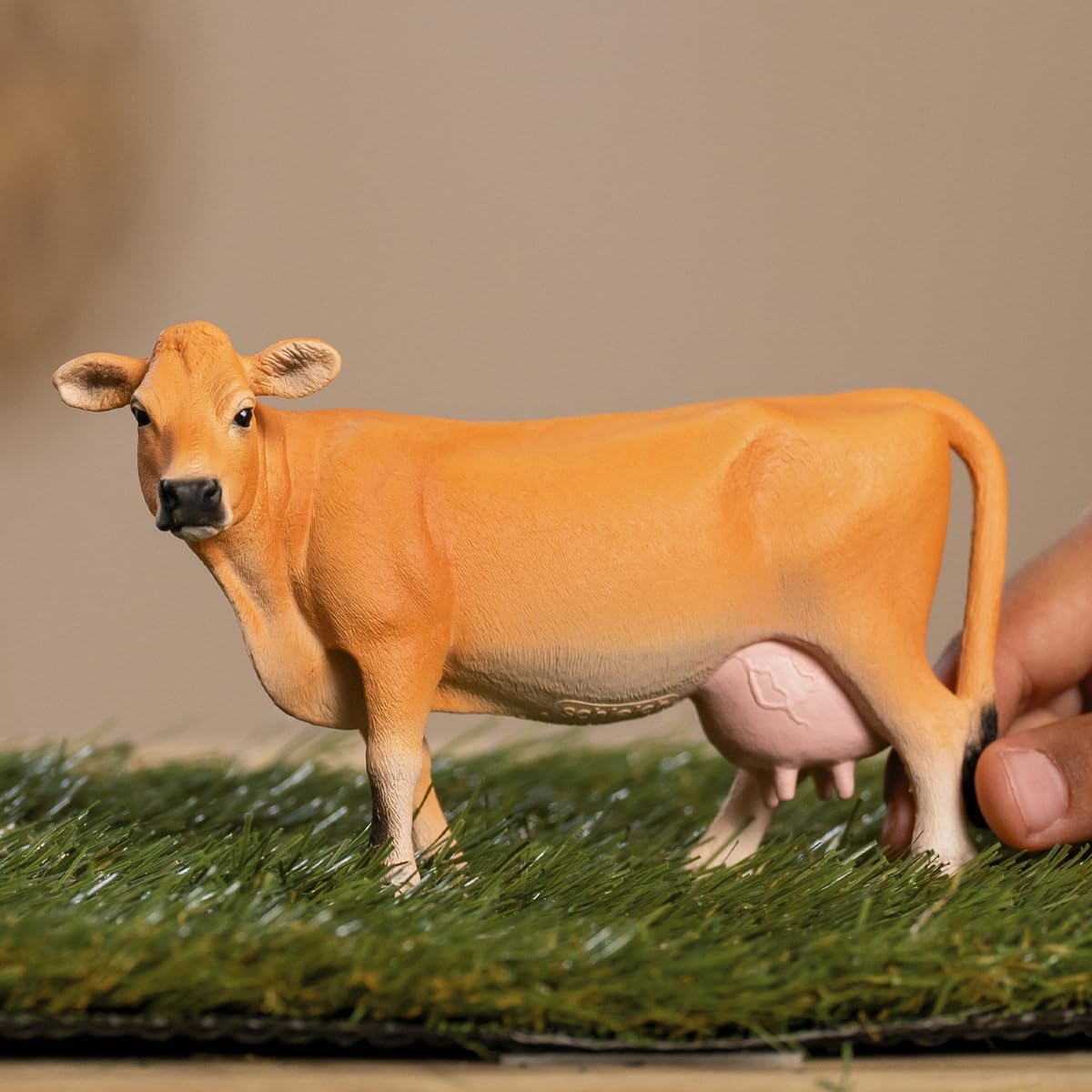 schleich 13967 FARM WORLD Jersey Cow Figurine for ages 3+