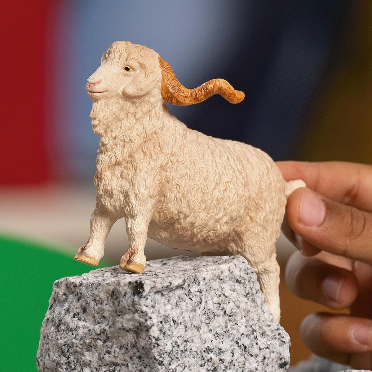 schleich 13970 FARM WORLD Angora Goat Figurine for ages 3+