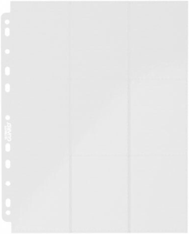 Ultimate Guard 18-Pocket Pages Side-Loading Album (White