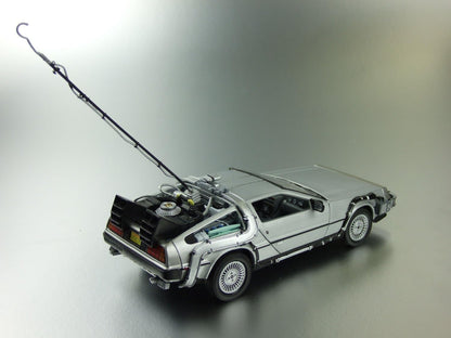 Collectors Réplica Delorean Regreso Al Futuro 1 Escala 1/24