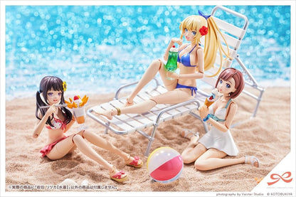Sosai Girl Garden Saeki Ritsuka  Total Height Approx. 6.2 inches (158 mm), 1/10 Scale Plastic Model