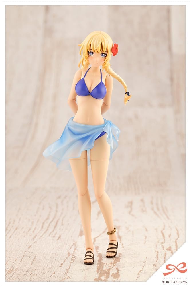 Sosai Girl Garden Saeki Ritsuka  Total Height Approx. 6.2 inches (158 mm), 1/10 Scale Plastic Model