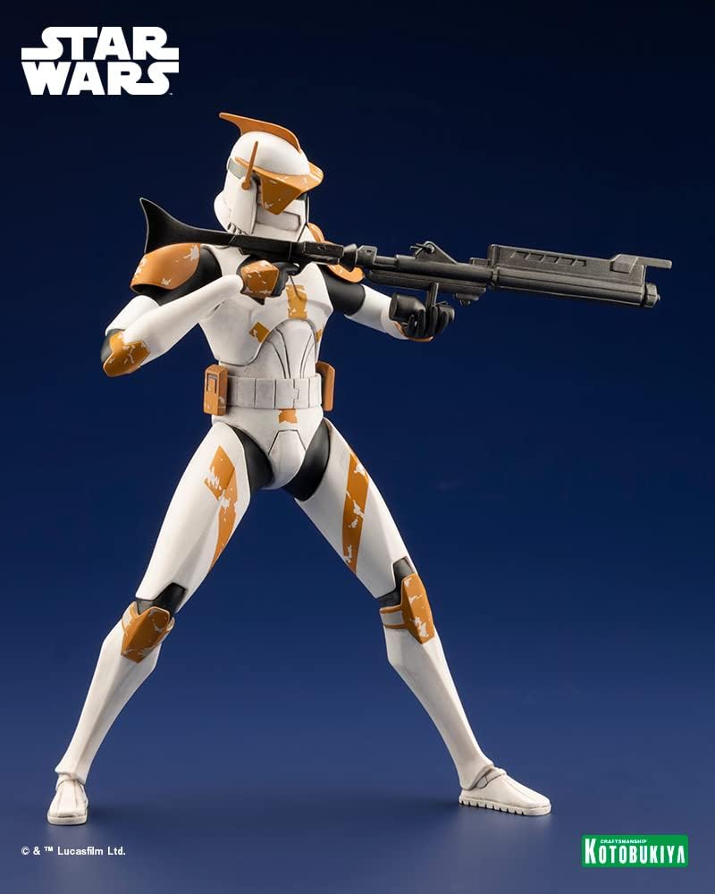 Kotobukiya Star Wars The Clone Wars ARTFX 1/10 Commander Cody - Estatua (PVC, 17 cm