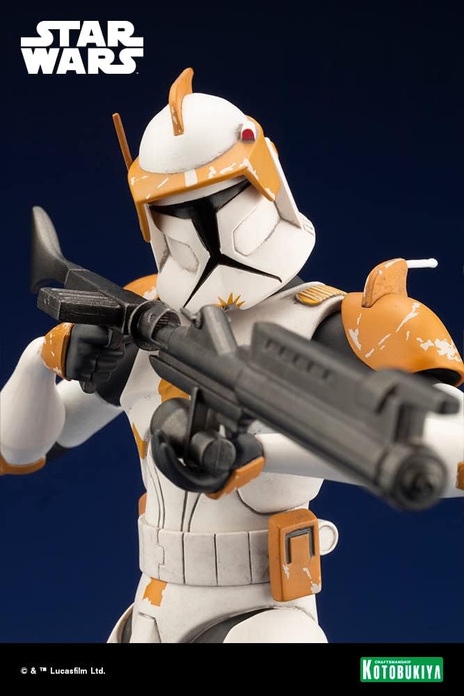 Kotobukiya Star Wars The Clone Wars ARTFX 1/10 Commander Cody - Estatua (PVC, 17 cm