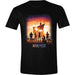 One Piece - T-shirt poster coucher de soleil XL Noir