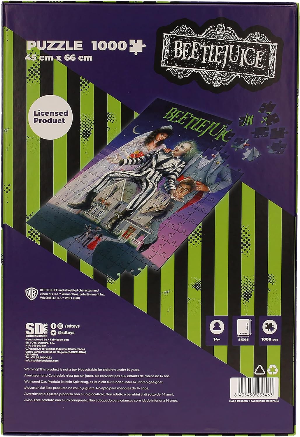 SD toys Beetlejuice, Color, único (SDTWRN23346