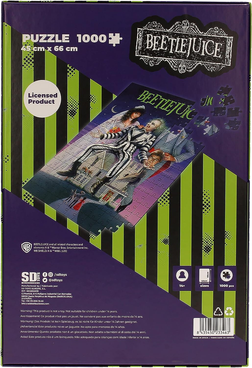 SD toys Beetlejuice, Color, único (SDTWRN23346