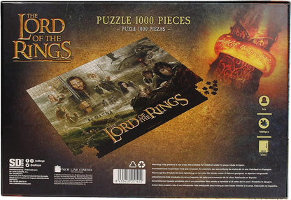 Herr Der Ringe Puzzle Poster (1000 Teile)