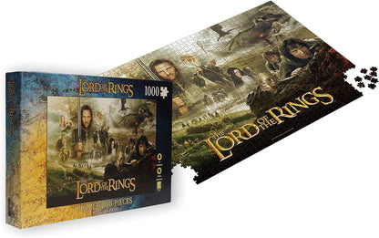 Herr Der Ringe Puzzle Poster (1000 Teile)