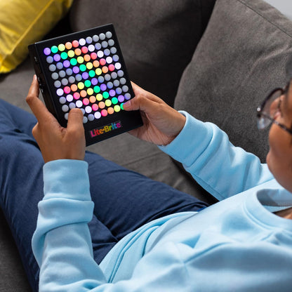 Lite-Brite | Touch | Light Up Drawing Board, LED Board with Colours, Light Up Toys for Creative Play, Glow Art Neon Effect Drawing Board, Light Toys for Kids Ages 4+ | Basic Fun 02355
