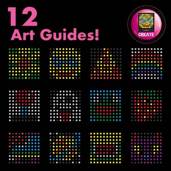 Lite-Brite | Touch | Light Up Drawing Board, LED Board with Colours, Light Up Toys for Creative Play, Glow Art Neon Effect Drawing Board, Light Toys for Kids Ages 4+ | Basic Fun 02355
