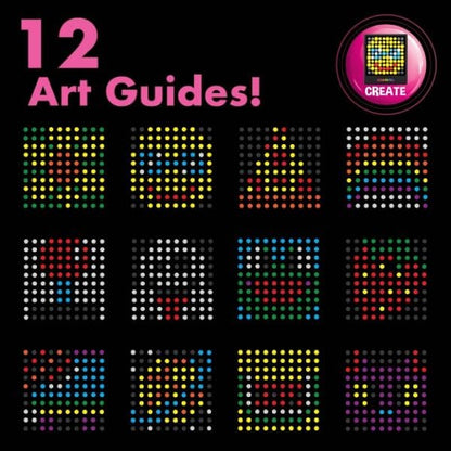 Lite-Brite | Touch | Light Up Drawing Board, LED Board with Colours, Light Up Toys for Creative Play, Glow Art Neon Effect Drawing Board, Light Toys for Kids Ages 4+ | Basic Fun 02355