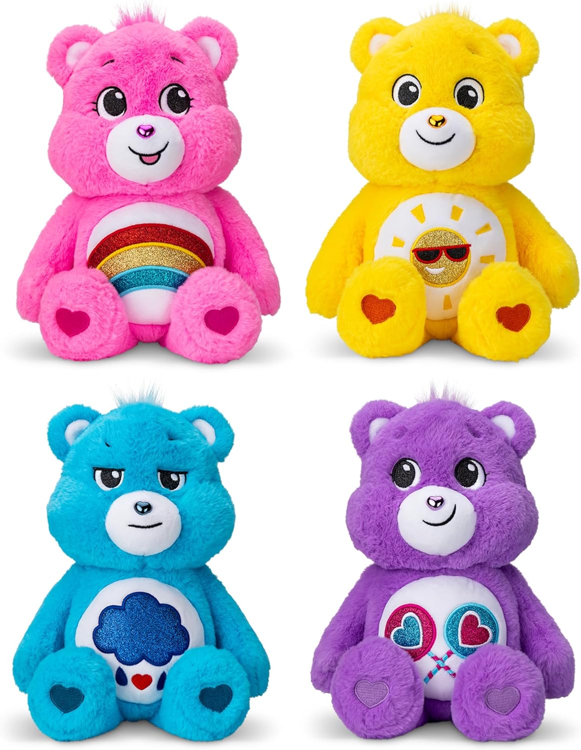 Care Bears 35Cm Glitter Belly - Funshine Bear
