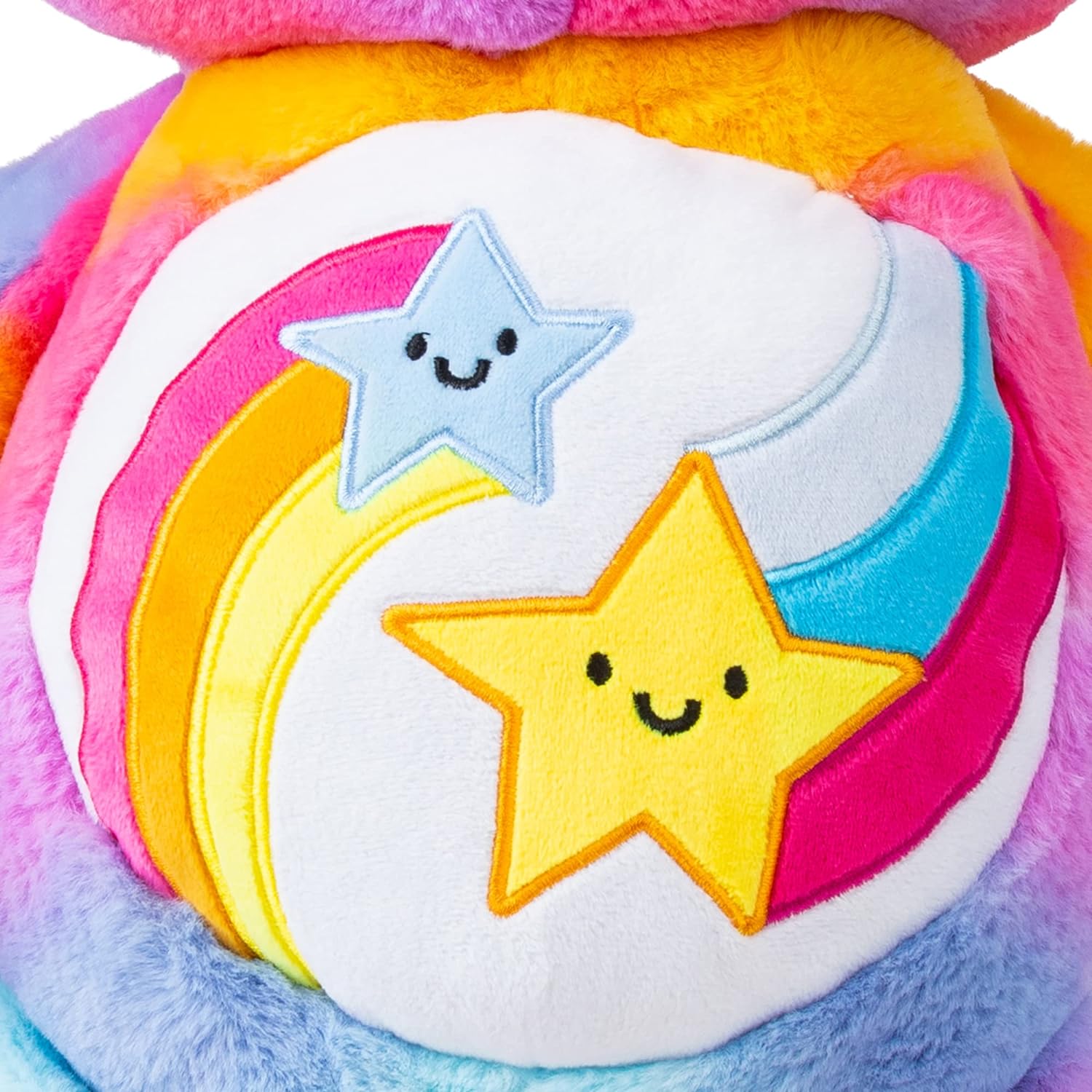 Basic Fun 22314 60cm Jumbo Plush-Dare to Care Bear, Multicolor, Large