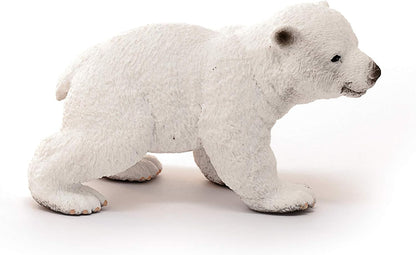 schleich 14708 WILD LIFE Polar bear cub, walking Figurine for ages 3+