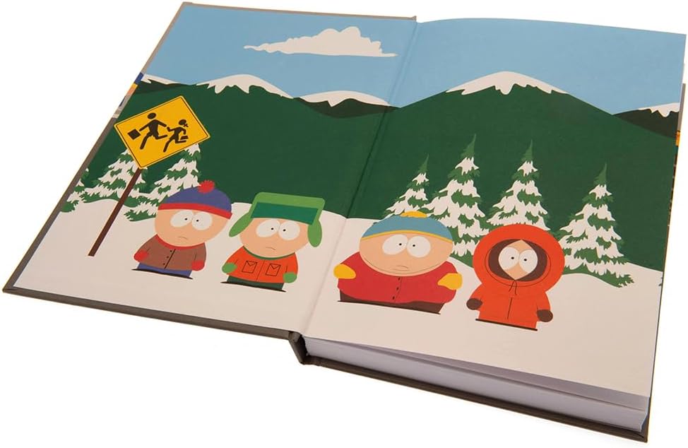 South Park DIN A5 notebook, 120 lined pages for notes & co., for all fans of one size Multicolored