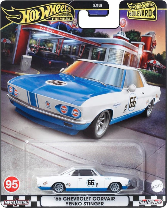 Hot Wheels Boulevard '66 Corvair Yenko Stinger #95 HRT69