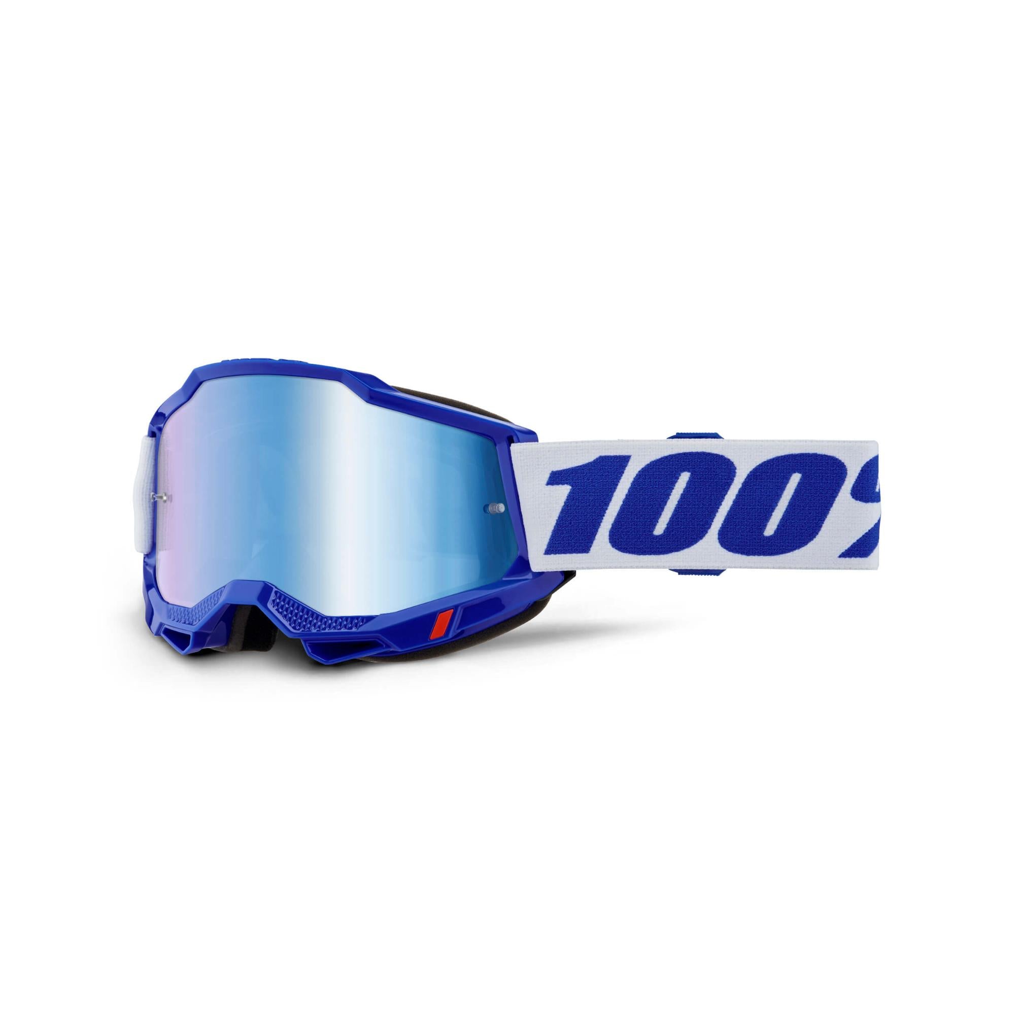 100% Accuri 2 Goggle Blue / Mirror Blue Lens