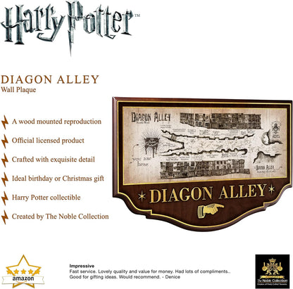 Harry Potter Diagon Alley Wall Plaque