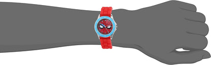 Disney Marvel Spiderman Red Silicone Strap Watch SPD9038