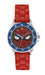Disney Marvel Spiderman Red Silicone Strap Watch SPD9038