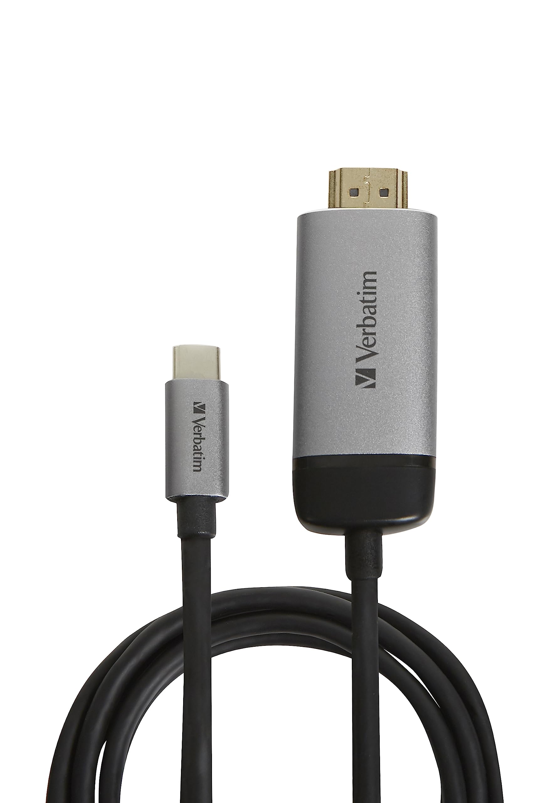 Verbatim USB-C to HDMI 4K Adapter for Laptops and MacBooks, Male-to-Male, 1.5m