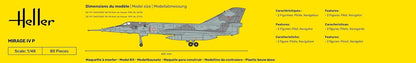 heller - Model Aircraft Starter Kit Mirage Iv P 56493| 1:48