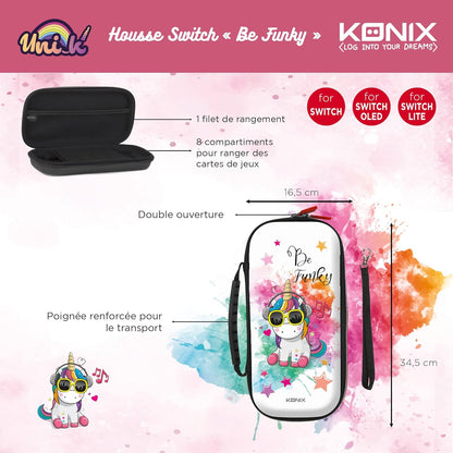 Konix Unik Switch Carry Bag Be Funky