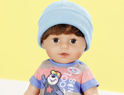 BABY born 515 830369 EA Brother 43cm, red Beanie