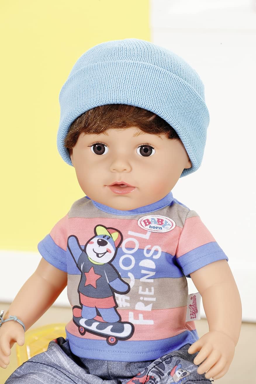 BABY born 515 830369 EA Brother 43cm, red Beanie