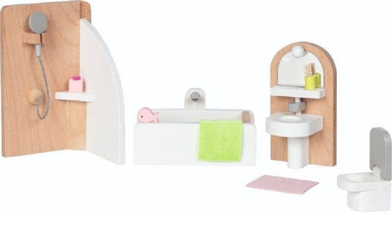 Goki - Style Doll Furniture, Bathroom, Bathtub: Houses Accessories, Multicolor (51492