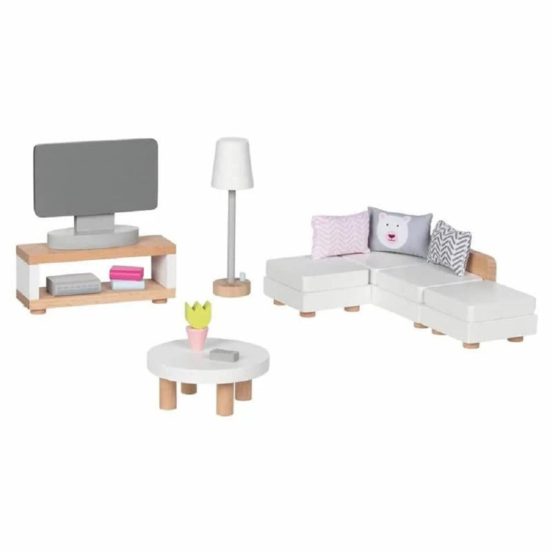 Goki - Doll Furniture Style, Living Room Houses Accessories, Multicolor (51494