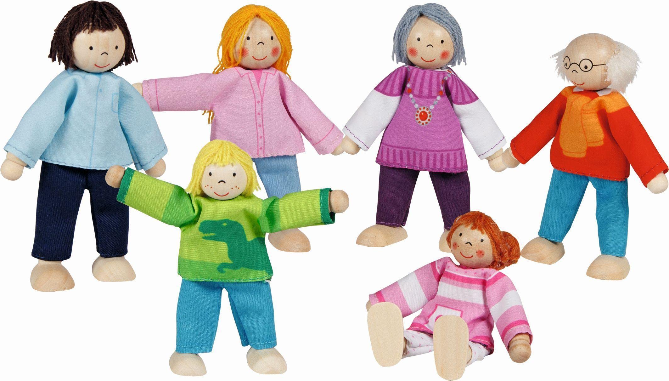 GoKi Famille de mini poupées Famille moderne