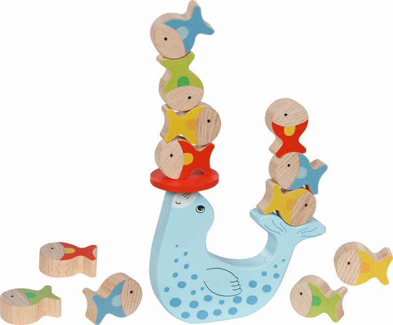 Goki- Foca de Equilibrio Juegos de Habilidad, Multicolor (56665
