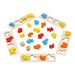 goki 56765 Spiel Tiere Brett:24 x 7 x 0,5 cm,32 Teile,Holz, bunt, 32-teilig (1 Set