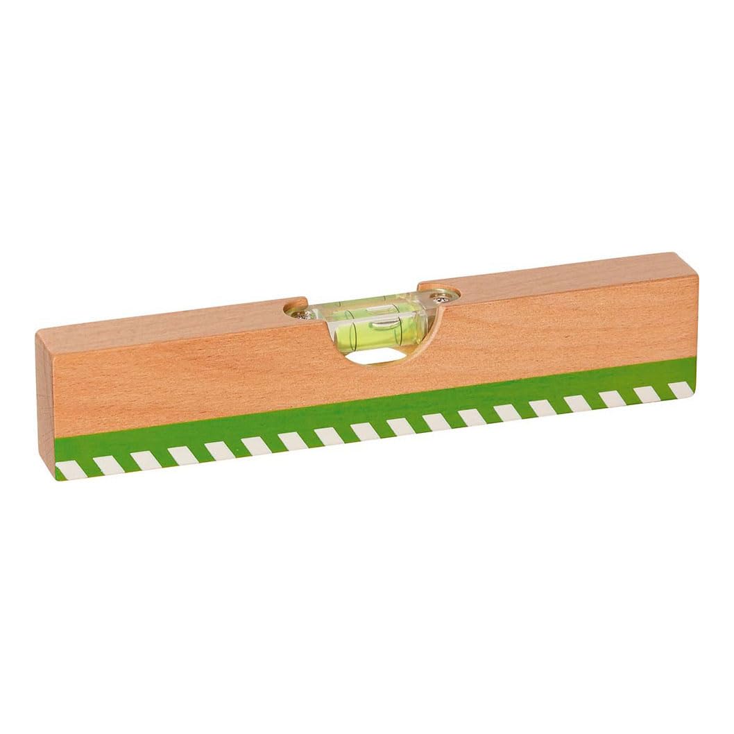 GOKI- Nivel de Burbuja Herramientas de Juguete, Multicolor (58400