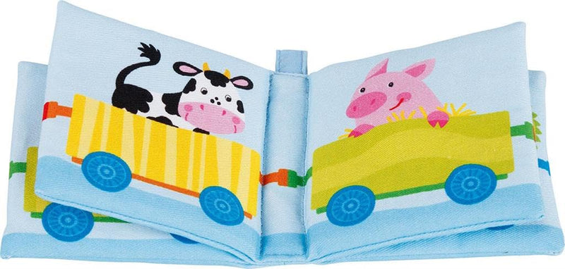 GOKI - Fabric Drawing Book with Sonara Foil Coloring Notebooks, Multicolor (65254